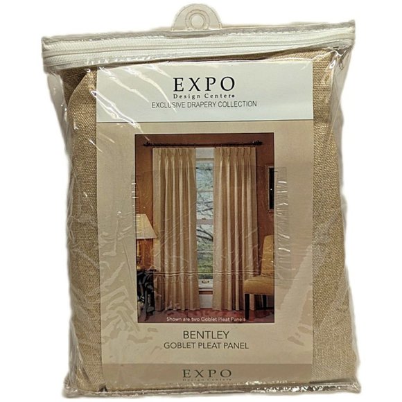 Expo Design Center Bentley Goblet Pleat Panel - Picture 1 of 5